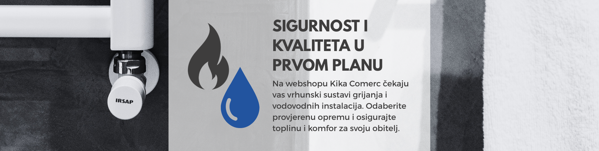 sustavi grijanja i vodovodnih instalacija